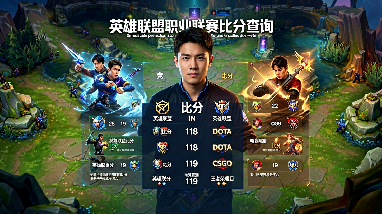 英雄联盟职业联赛比分查询